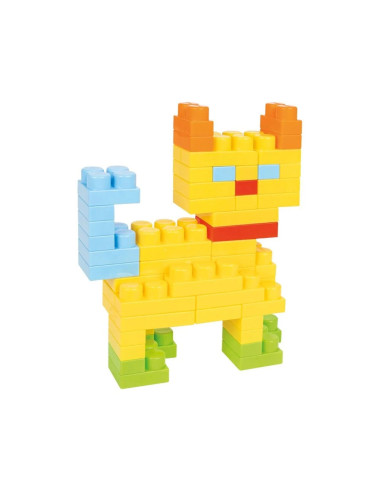 PL-03-580-RE,Set constructie Pilsan Master Blocks 168 piese rosu