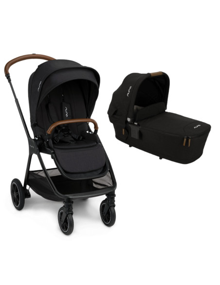 BB-CC13150CVRGLSET,Nuna - Set carucior compact TRIV next Caviar + Landou LYTL Caviar