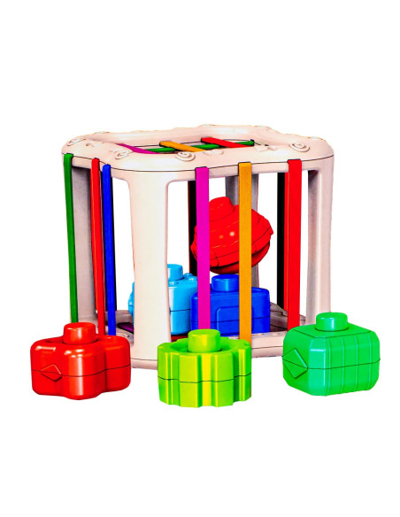 BM2103,Cuburi senzoriale, pentru bebelusi, 6 buc/set