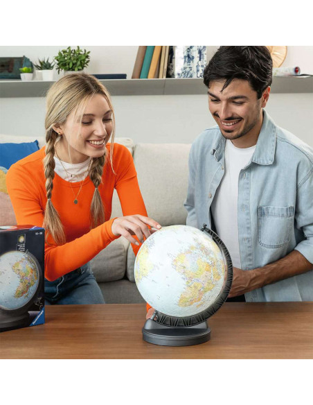 RVS3D11549,Ravensburger - Puzzle 3d Cu Led Globul Pamantesc 540 Piese