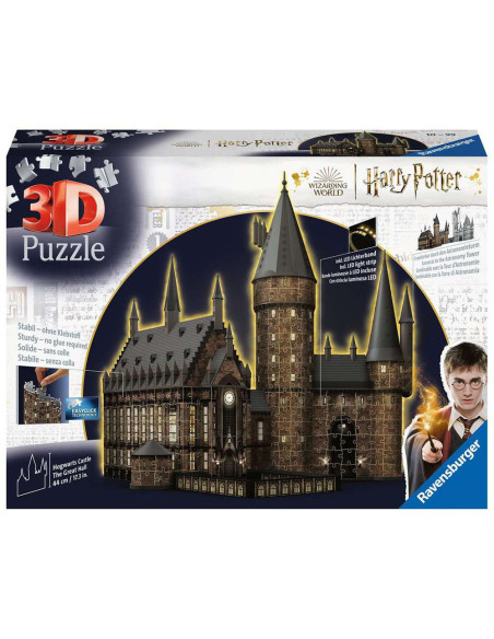 RVS3D11550,Ravensburger - Puzzle 3d Cu Led Harry Potter Sala Principala 540 Piese