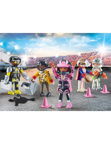 PM71399,Playmobil - Creeaza Propria Figurina Stunt Show
