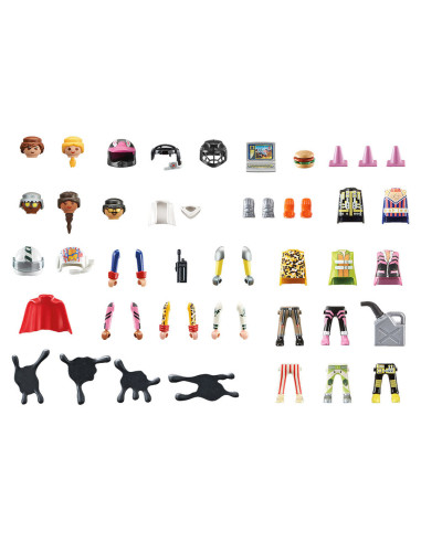 PM71399,Playmobil - Creeaza Propria Figurina Stunt Show