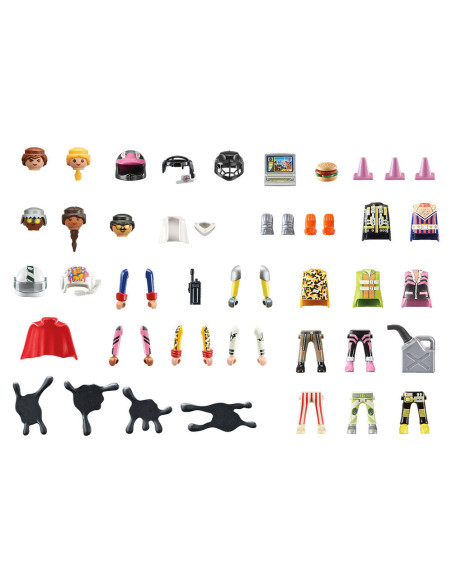 PM71399,Playmobil - Creeaza Propria Figurina Stunt Show