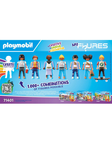 PM71401,Playmobil - Creeaza Propria Figurina Spectacol De Moda