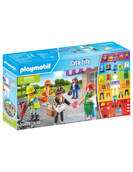 PM71402,Playmobil - Creeaza Propria Figurina Viata La Oras