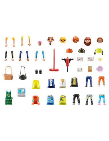 PM71402,Playmobil - Creeaza Propria Figurina Viata La Oras