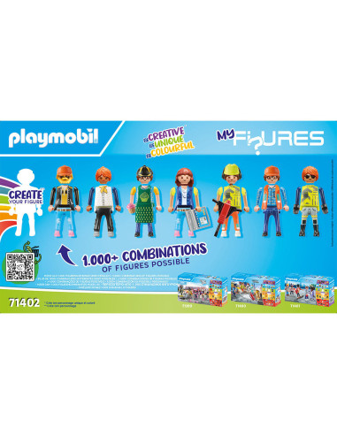 PM71402,Playmobil - Creeaza Propria Figurina Viata La Oras