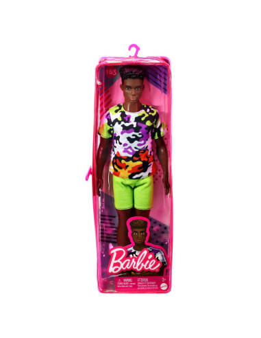 MTDWK44_HBV23,Papusa Baiat Fashionistas Cu Tinuta Verde