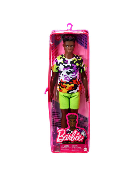MTDWK44_HBV23,Papusa Baiat Fashionistas Cu Tinuta Verde