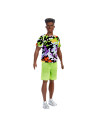 MTDWK44_HBV23,Papusa Baiat Fashionistas Cu Tinuta Verde