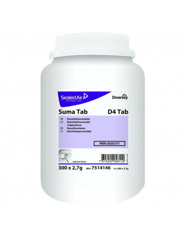 Dezinfectant Diversey Tab D4, 1kg/300 pastile,B171213039
