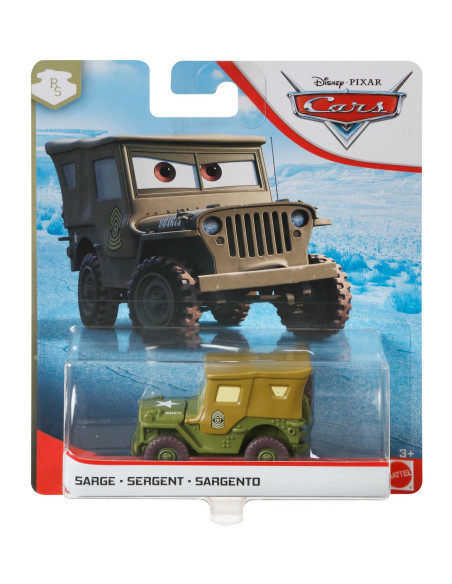 MTDXV29_FJH95,Masinuta Metalica Cars3 Personajul Sarge