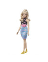 MTFBR37_HPF78,Papusa Barbie Fashionista Blonda Cu Borseta Roz