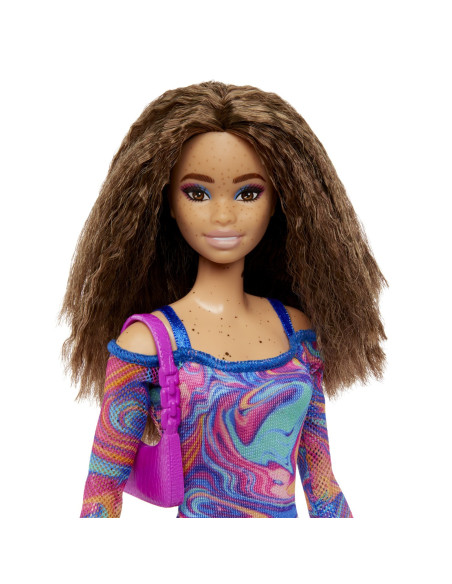 MTFBR37_HJT03,Papusa Barbie Fashionista Satena Cu Pistrui