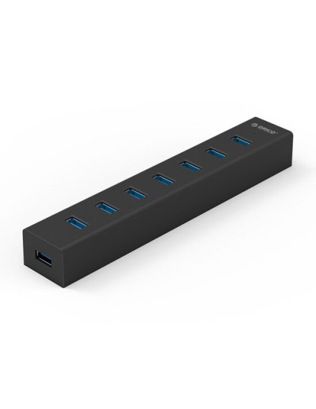 H7013-U3-AD-BK,Hub Orico H7013-U3-AD USB 3.0 negru