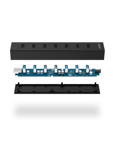 H7013-U3-AD-BK,Hub Orico H7013-U3-AD USB 3.0 negru