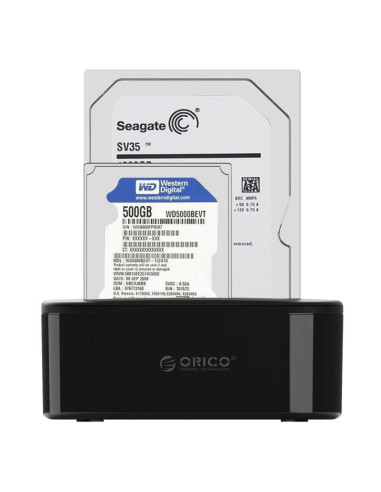 6218US3-PRO-EU-BK,Rack HDD Orico 6218US3 USB 3.0 HDD cu docking station negru