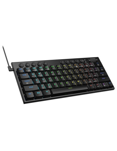 K632-RGB_RDSW,Tastatura gaming mecanica Redragon Horus Mini neagra iluminare RGB
