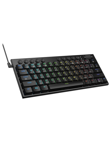 K632-RGB_RDSW,Tastatura gaming mecanica Redragon Horus Mini neagra iluminare RGB
