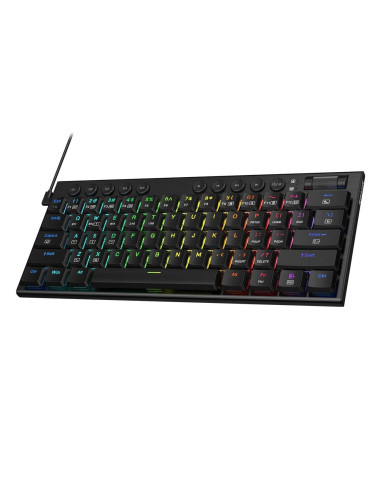 K632-RGB_RDSW,Tastatura gaming mecanica Redragon Horus Mini neagra iluminare RGB