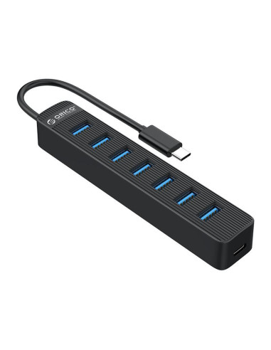 TWC3-7A-BK,HUB USB Orico TWC3-7A 7 port-uri USB 3.0 negru