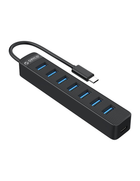 TWC3-7A-BK,HUB USB Orico TWC3-7A 7 port-uri USB 3.0 negru