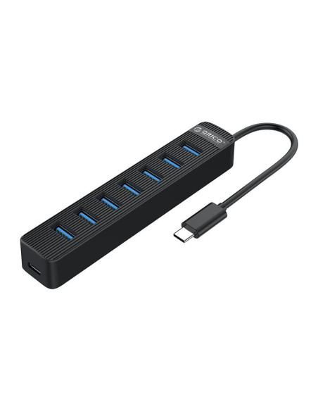 TWC3-7A-BK,HUB USB Orico TWC3-7A 7 port-uri USB 3.0 negru