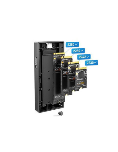 9606-C3-BK,Rack SSD Orico 9606C3 USB 3.1 GEN1 SATA M.2 negru
