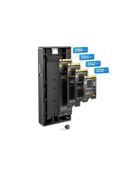 9606-C3-BK,Rack SSD Orico 9606C3 USB 3.1 GEN1 SATA M.2 negru