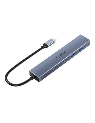 DHY-2U2C-GY,HUB USB Orico DHY-2U2C 4 port-uri USB 3.2 Gen 2 gri