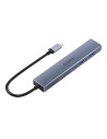 DHY-2U2C-GY,HUB USB Orico DHY-2U2C 4 port-uri USB 3.2 Gen 2 gri