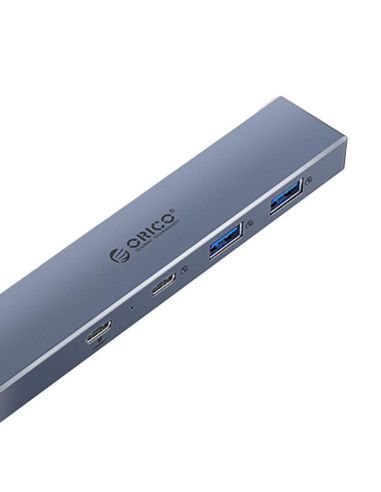 DHY-2U2C-GY,HUB USB Orico DHY-2U2C 4 port-uri USB 3.2 Gen 2 gri