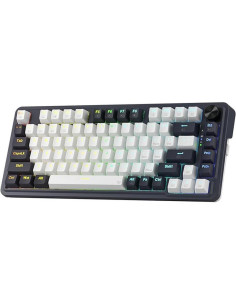 K673WB-RGB-PRO,Tastatura Redragon Ucal Pro, RGB LED, USB/USB Wireless/Bluetooth, Negru cu alb 2