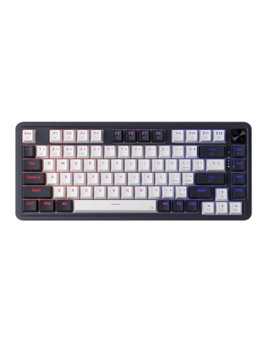 K673WB-RGB-PRO,Tastatura Redragon Ucal Pro, RGB LED, USB/USB Wireless/Bluetooth, Negru cu alb