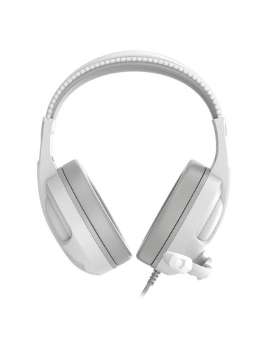 H211W-RGB,Casti cu microfon Redragon Cronus, RGB LED, 3.5mm jack/USB, Albe