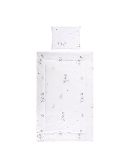 10420016301,Set lenjerie pat 3 piese, bumbac ranforce, Cosy, Giraffe White 10420016301,Set lenjerie pat 3 piese, bumbac ranforce, Cosy, Giraffe White