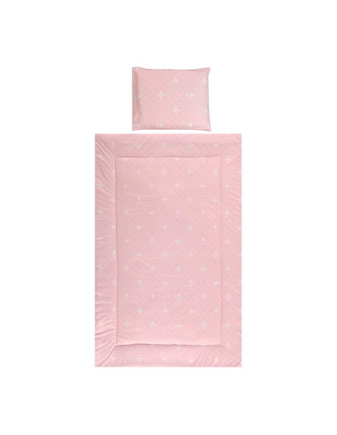 10420015902,Set lenjerie pat 3 piese, bumbac ranforce, Cosy, Little Bear Pink 10420015902,Set lenjerie pat 3 piese, bumbac ranforce, Cosy, Little Bear Pink