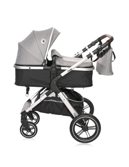 10021812302,Carucior transformabil, Viola, pana la 22 kg, Opaline Grey