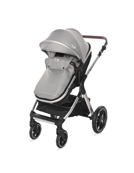 10021812302,Carucior transformabil, Viola, pana la 22 kg, Opaline Grey