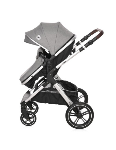 10021812302,Carucior transformabil, Viola, pana la 22 kg, Opaline Grey
