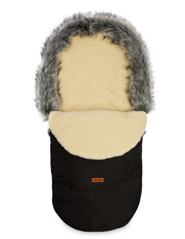 SILLO-8340,Sac de iarna Sensillo ESKIMO Lana 100x46 cm Negru