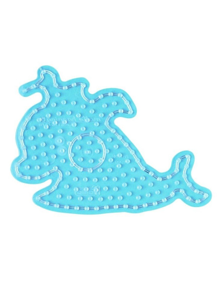 Ha8209,BALENA - planseta transparenta HAMA MAXI