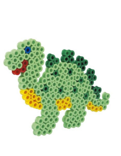 Ha8215,DINOSAUR - planseta transparenta HAMA MAXI