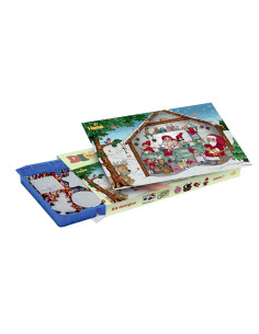 Ha3046,Calendar Advent - 5000 margele Hama midi si 5 plansete in cutie cadou 2