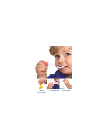 BN-BCO_14,I CAN - Set 2 lingurite cu multiple modalitati de prindere, Pink/Green