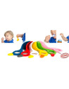 BN-BCO_14,I CAN - Set 2 lingurite cu multiple modalitati de prindere, Pink/Green