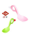 BN-BCO_14,I CAN - Set 2 lingurite cu multiple modalitati de prindere, Pink/Green