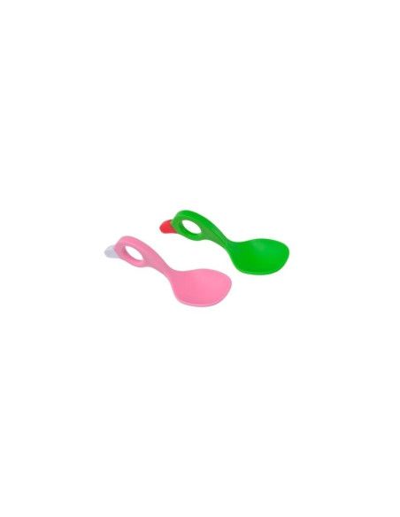 BN-BCO_14,I CAN - Set 2 lingurite cu multiple modalitati de prindere, Pink/Green