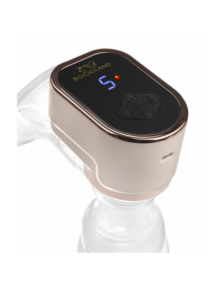 BN-BL101,Bocioland - Pompa electrica de san, Clara, Modul de stimulare, Aspirare si functie masaj, Cu biberon si o suzeta, Pink BN-BL101,Bocioland - Pompa electrica de san, Clara, Modul de stimulare, Aspirare si functie masaj, Cu biberon si o suzeta, Pink